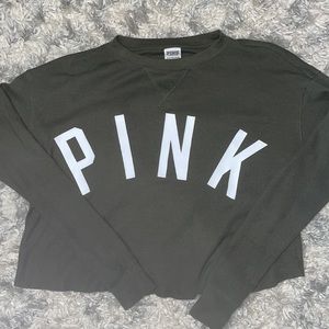 PINK - Victoria’s Secret Crop Long Sleeve
